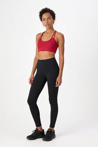 Sujetador deportivo de yoga - Rojo