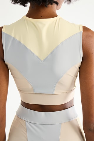 Crop top - Beige