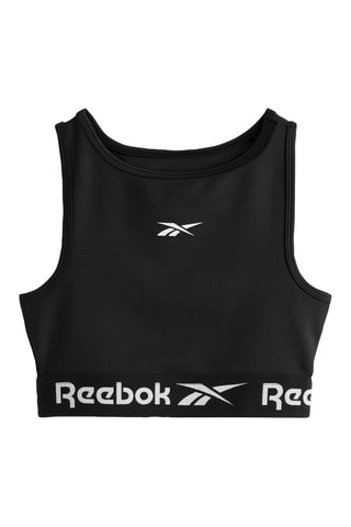 Crop top de entrenamiento Perf - Negro