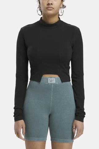 Crop top - Negro