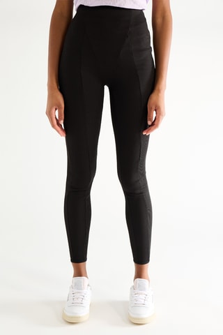 Leggings de tiro alto - Negro 