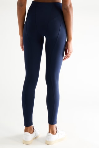Leggings de yoga de tiro alto - Azul marino