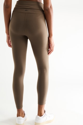Leggings de tiro alto - Marrón