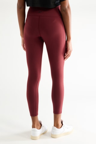 Leggings de tiro alto - Burdeos 