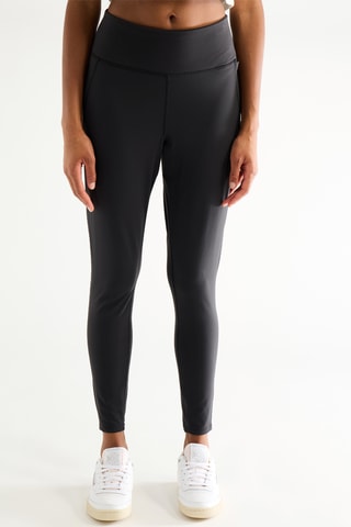 Leggings 7/8 de tiro alto - Negro