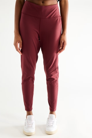 Leggings de tiro alto - Burdeos 