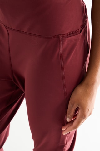 Leggings de tiro alto - Burdeos 