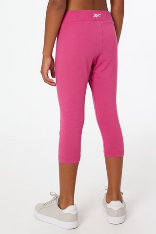 2 leggings - Negro y rosa