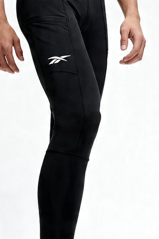 Leggings de running - Negro y blanco