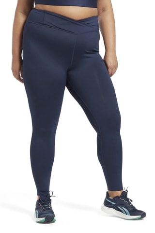 Leggings de entrenamiento de tiro alto - Azul marino