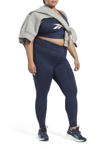 Leggings de entrenamiento de tiro alto - Azul marino