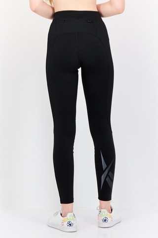 Leggings de running de tiro alto Vector - Negro