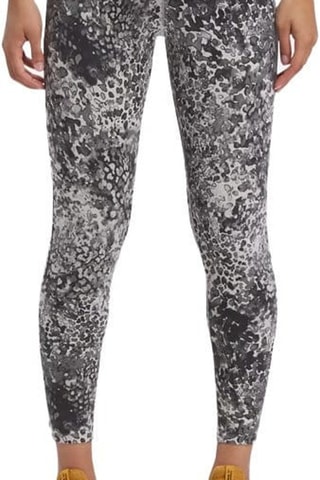 Leggings de deporte Safari - Negro y blanco