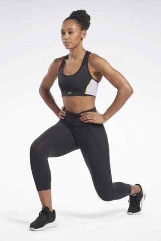 Leggings de tiro alto Lux - Negro