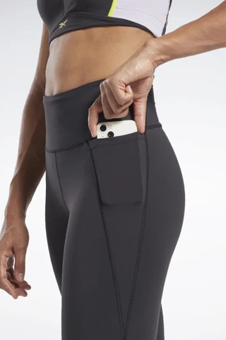 Leggings de tiro alto Lux - Negro