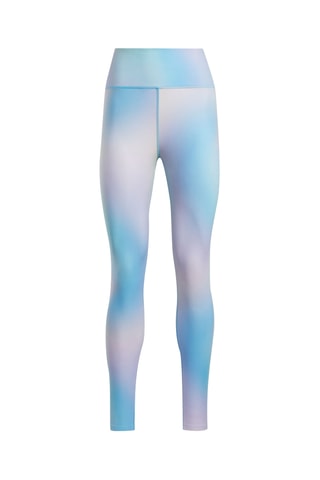 Leggings de tiro alto tie-dye Lux Bold - Azul
