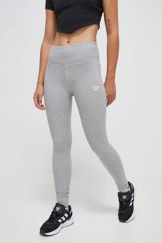 Leggings de tiro alto - Gris jaspeado