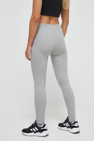 Leggings de tiro alto - Gris jaspeado