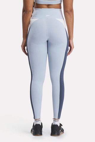Leggings de entrenamiento de tiro alto - Celeste