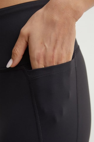Leggings de entrenamiento de tiro alto - Negro