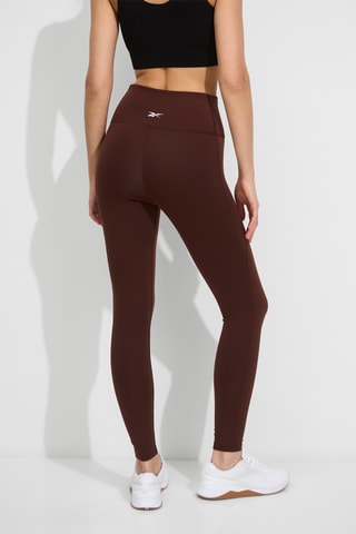 Leggings de deporte de tiro alto Lux - Marrón