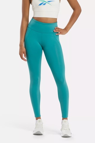 Leggings de entrenamiento de tiro alto Lux HR - Turquesa