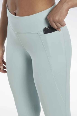 Leggings de entrenamiento de tiro alto Lux - Celeste