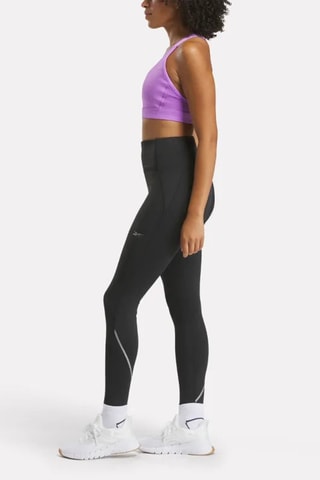 Leggings de tiro alto Lux - Negro