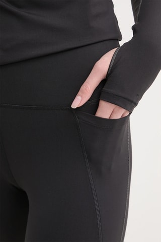 Leggings deportivos de tiro alto - Negro