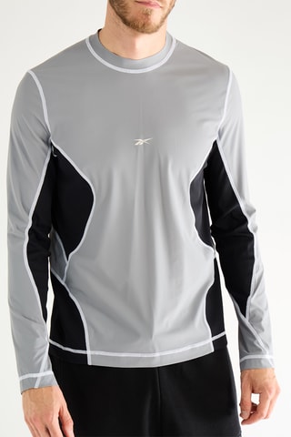 Camiseta - Gris claro y negro