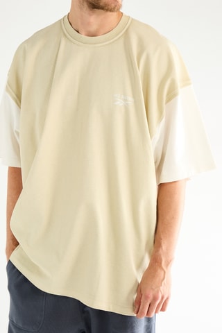 Camiseta oversize - Beige
