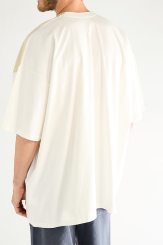 Camiseta oversize - Beige