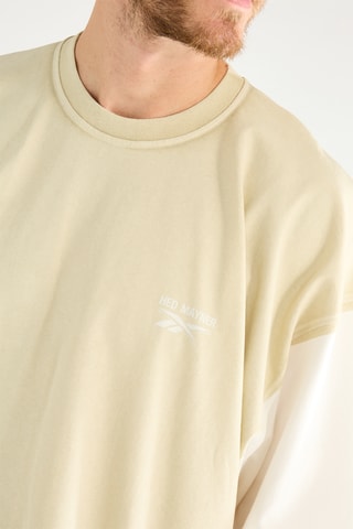 Camiseta oversize - Beige