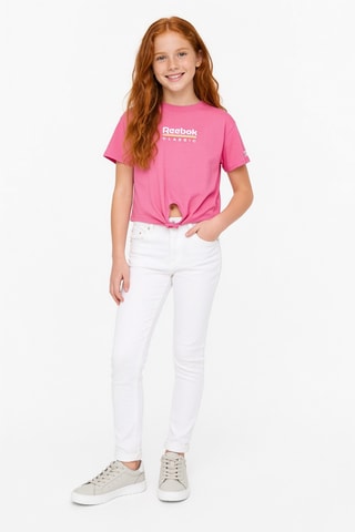 Camiseta anudada - Rosa
