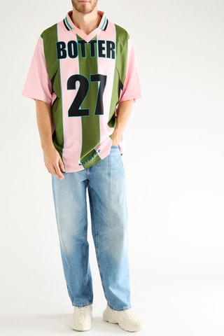 Camiseta - Rosa y verde claro