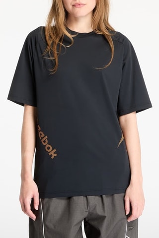Camiseta de running - Negro y gris oscuro