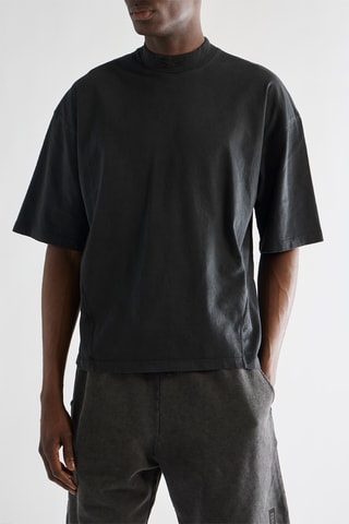 Camiseta oversize - Negro