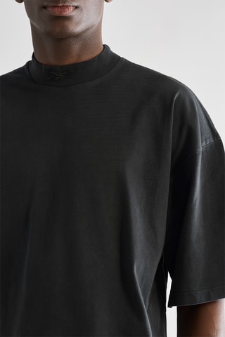 Camiseta oversize - Negro