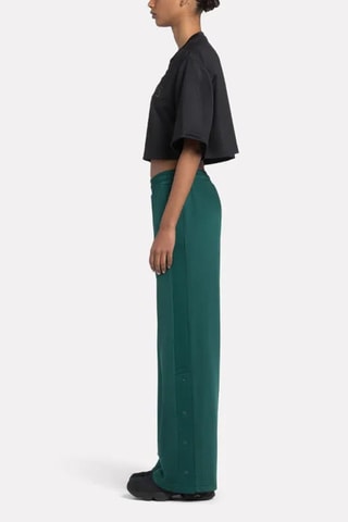 Camiseta cropped Team - Negro