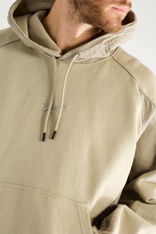 Sudadera con capucha - Caqui