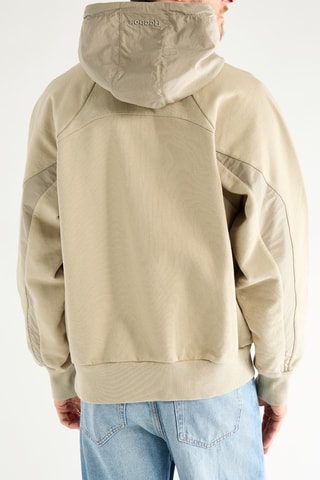 Sudadera con capucha - Caqui