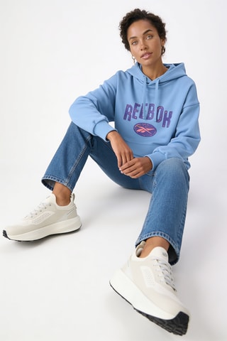 Sudadera con capucha - Celeste