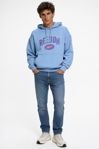 Sudadera con capucha - Celeste