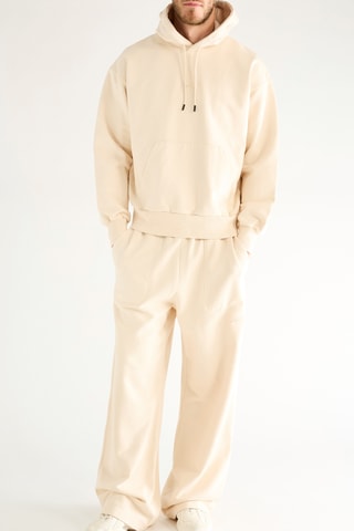 Sudadera con capucha - Crudo