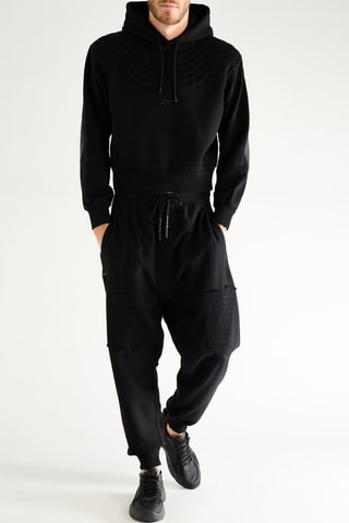 Sudadera con capucha - Negro
