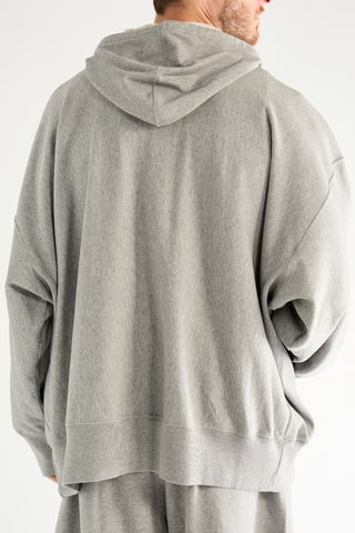 Sudadera con capucha - Gris claro jaspeado