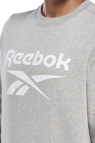 Sudadera de entrenamiento Identity Big Logo Fl - Gris claro jaspeado