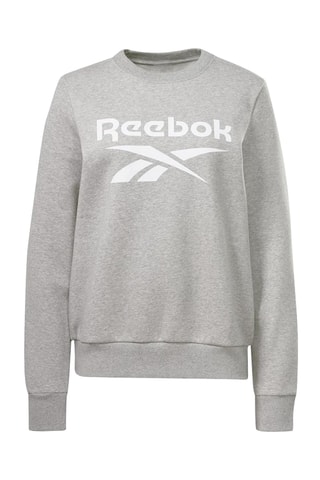Sudadera de entrenamiento Identity Big Logo Fl - Gris claro jaspeado