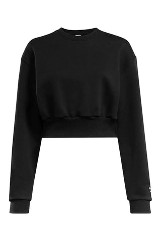 Sudadera corta polar Coverup - Negro
