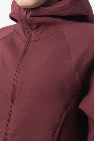 Sudadera con capucha DreamBlend - Burdeos